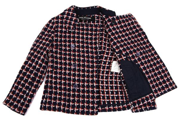 JUNYA WATANABE COMME des GARCONS Tweed Jacket Blue Size S