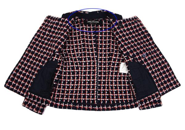 JUNYA WATANABE COMME des GARCONS Tweed Jacket Blue Size S