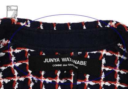 JUNYA WATANABE COMME des GARCONS Tweed Jacket Blue Size S
