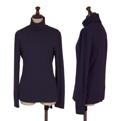 Y's Turtleneck Polyester Purple Size M