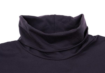 Y's Turtleneck Polyester Purple Size M