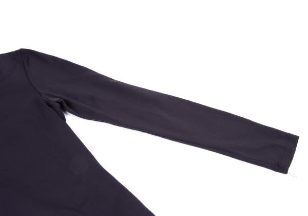 Y's Turtleneck Polyester Purple Size M