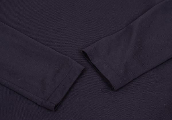 Y's Turtleneck Polyester Purple Size M