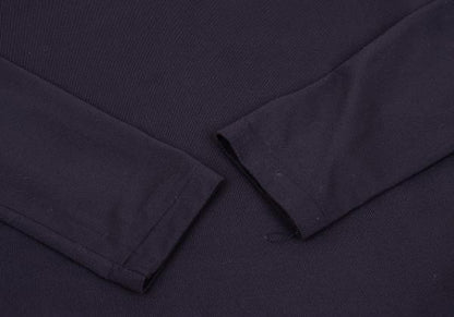 Y's Turtleneck Polyester Purple Size M