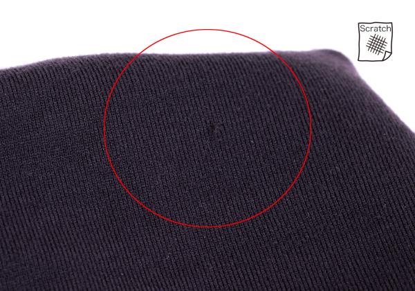 Y's Turtleneck Polyester Purple Size M
