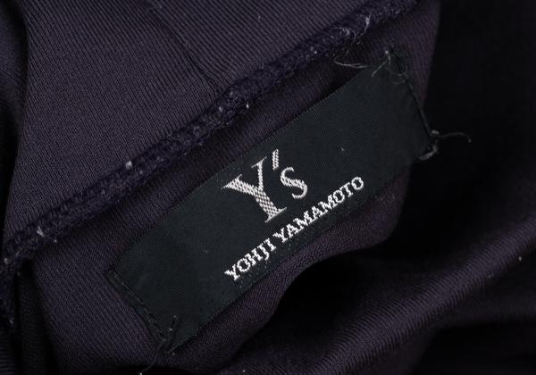Y's Turtleneck Polyester Purple Size M