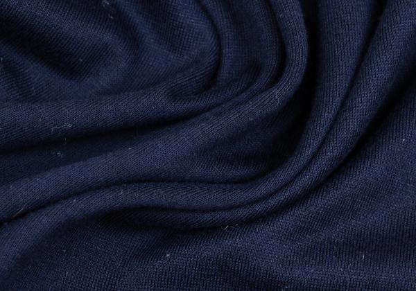 Y's Cotton Turtleneck Long Sleeve Tee Blue Size M