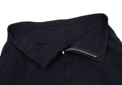 Y's Wool Gabardine Flare Skirt Blue Size 3