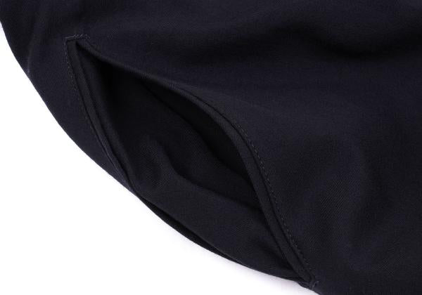 Y's Wool Gabardine Flare Skirt Blue Size 3