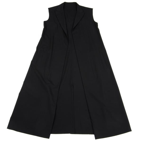 Yohji Yamamoto NOIR Wool Buttonless Jacket Black Size 1