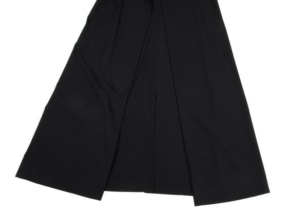 Yohji Yamamoto NOIR Wool Buttonless Jacket Black Size 1