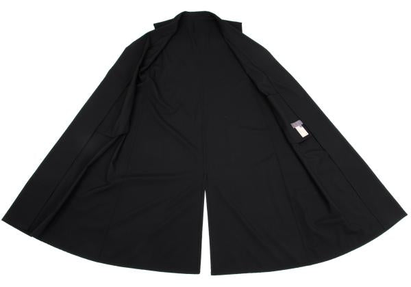 Yohji Yamamoto NOIR Wool Buttonless Jacket Black Size 1