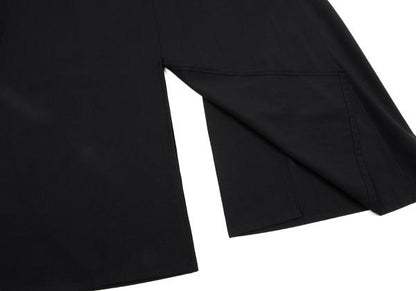 Yohji Yamamoto NOIR Wool Buttonless Jacket Black Size 1