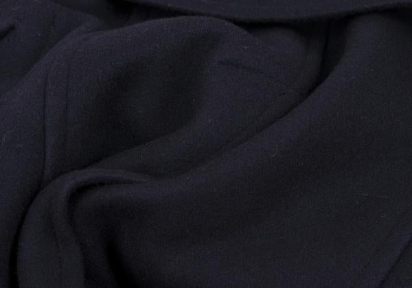 SCYE BASICS Wool Trench Coat Navy Size 38