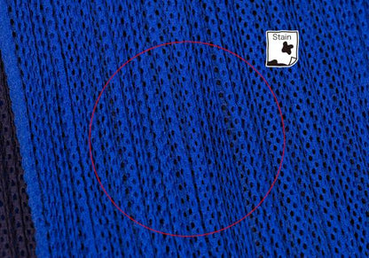 PLEATS PLEASE Mesh Bi-Color Layered Coat Blue Size 4