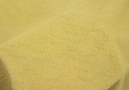 Y's Wool Cuff Color Block Knit Sweater Mustard Size 2