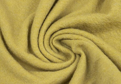 Y's Wool Cuff Color Block Knit Sweater Mustard Size 2