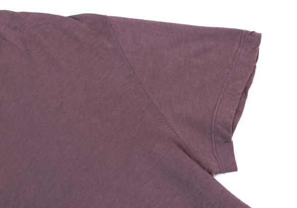 DRIES VAN NOTEN Cotton V-Neck T-Shirt Red Size XS
