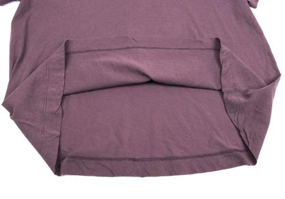 DRIES VAN NOTEN Cotton V-Neck T-Shirt Red Size XS