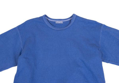 COMME des GARCONS HOMME White Stitch Long Shirt Blue Size L
