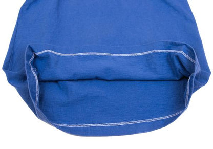 COMME des GARCONS HOMME White Stitch Long Shirt Blue Size L