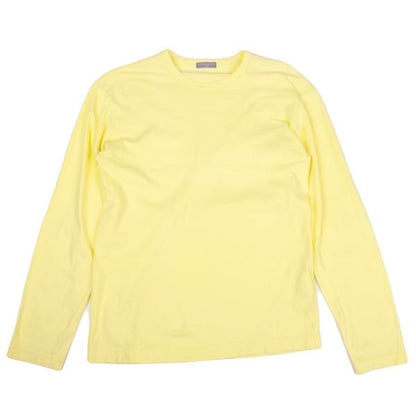 COMME des GARCONS HOMME Cotton T-Shirt Light Yellow Size M