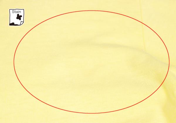 COMME des GARCONS HOMME Cotton T-Shirt Light Yellow Size M
