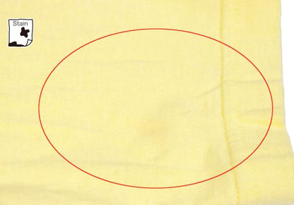 COMME des GARCONS HOMME Cotton T-Shirt Light Yellow Size M