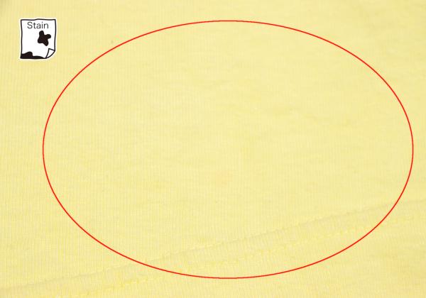 COMME des GARCONS HOMME Cotton T-Shirt Light Yellow Size M