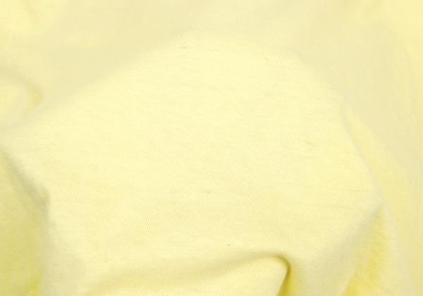 COMME des GARCONS HOMME Cotton T-Shirt Light Yellow Size M