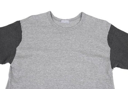 COMME des GARCONS HOMME Bicolor Sleeve T-Shirt Gray Size L