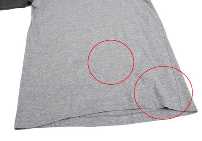 COMME des GARCONS HOMME Bicolor Sleeve T-Shirt Gray Size L