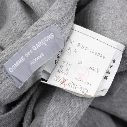 COMME des GARCONS HOMME Bicolor Sleeve T-Shirt Gray Size L