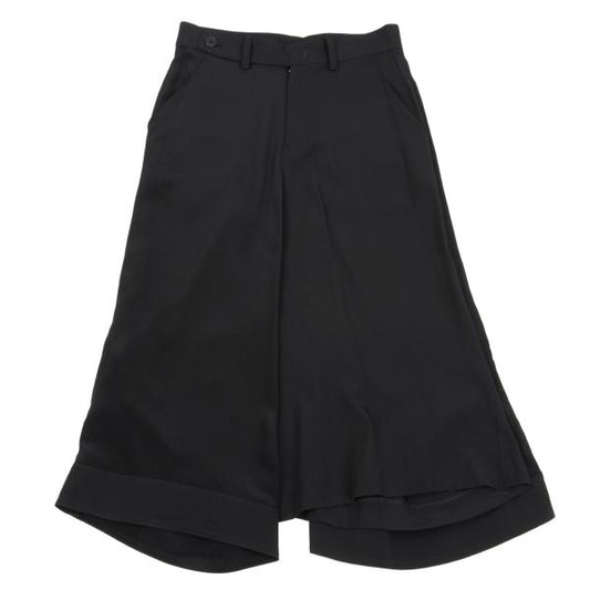 Yohji Yamamoto FEMME Silk Skirt Sarouel Pants Black Size 1
