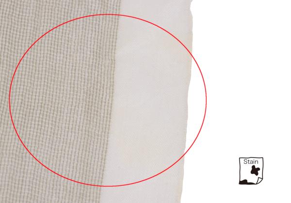 Yohji Yamamoto FEMME Bicolor Light Khaki Stole