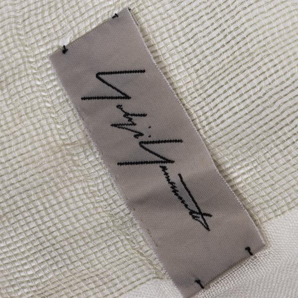 Yohji Yamamoto FEMME Bicolor Light Khaki Stole
