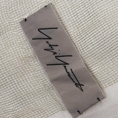 Yohji Yamamoto FEMME Bicolor Light Khaki Stole