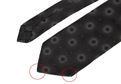 Jean Paul GAULTIER HOMME Dot Emblem Embroidered Tie