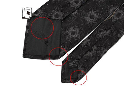 Jean Paul GAULTIER HOMME Dot Emblem Embroidered Tie
