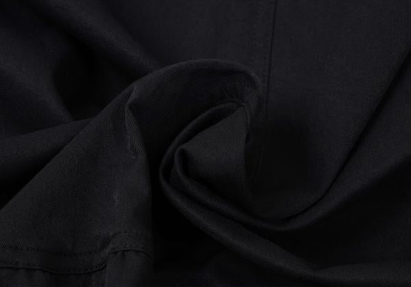 zucca 22SS Poly Frill Hem Zip Jacket Navy Size M