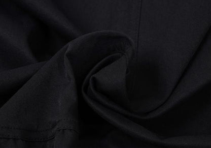 zucca 22SS Poly Frill Hem Zip Jacket Navy Size M