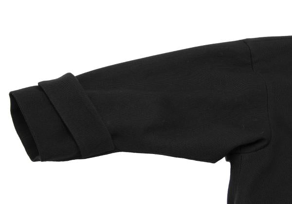 VIKTOR&ROLF Wool Half Trench Coat Black Size 40