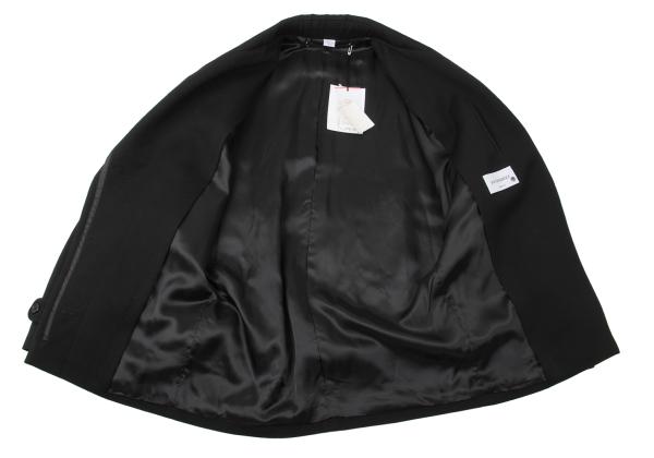 VIKTOR&ROLF Wool Half Trench Coat Black Size 40