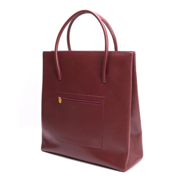 Cartier Must Line Leather Tote Bag Red