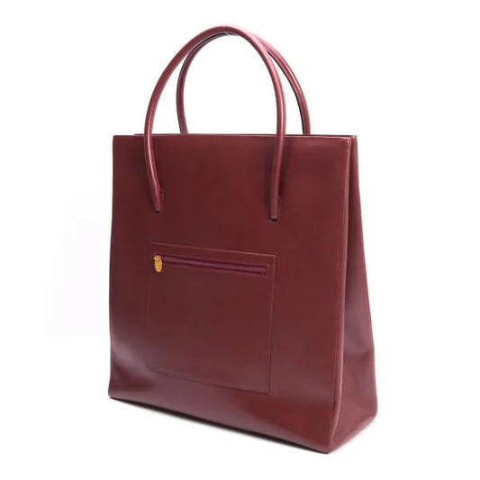 Cartier Must Line Leather Tote Bag Red
