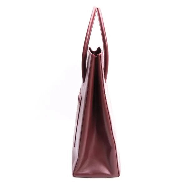 Cartier Must Line Leather Tote Bag Red
