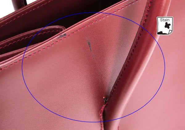 Cartier Must Line Leather Tote Bag Red