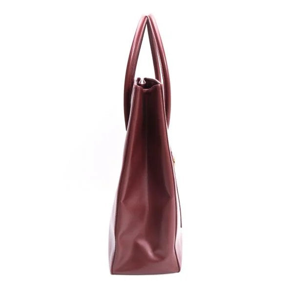 Cartier Must Line Leather Tote Bag Red