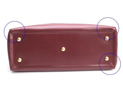 Cartier Must Line Leather Tote Bag Red
