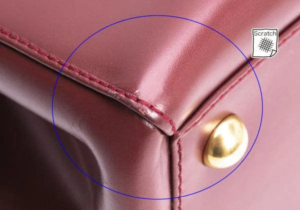 Cartier Must Line Leather Tote Bag Red